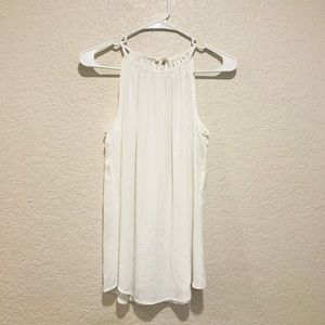 Tacera Women’s Small White Halter Top